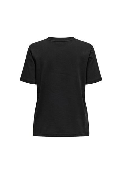 Only Onlmonja S/s Tee Jrs Noos Siyah Kadın Kısa Kol T-shirt SIYAH