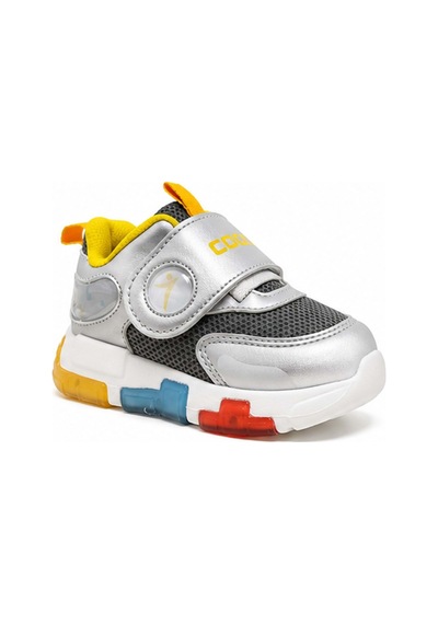 Cool Kieran Çocuk Işıklı Sneaker Gümüş