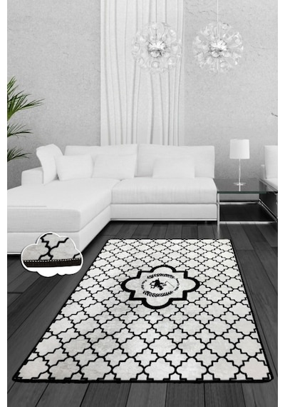 Bhpc Polo Figure 100X200 Cm Yıkanabilir Kaymaz Taban Halı