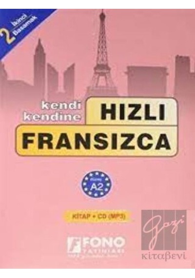 Hızlı Fransızca 2. Basamak Seti - Kutulu - Cecile Bouchot - Fono Yayınları