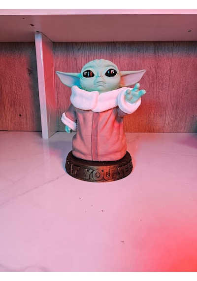 Star Wars Baby Yoda Figür 20 Cm Büyük Boy