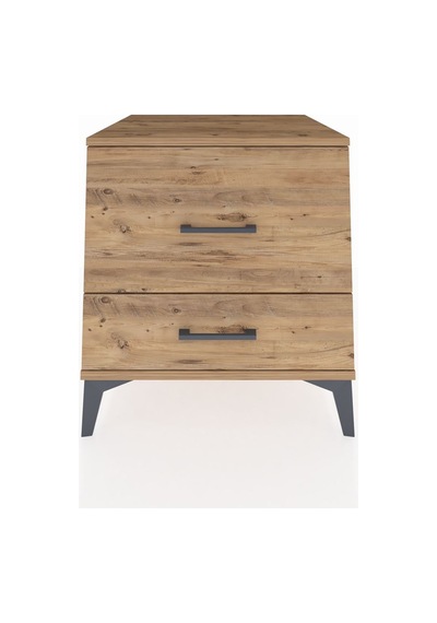 Kronos Komodin 2 Çekmeceli 60x59x64 Çam-çam Çam