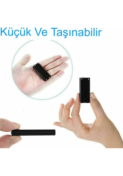 Reidan Mp Player & Ses Kayıt Cihazı 16Gb Mp3 Fonksiyonlu Mini Kay