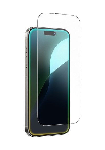 Apple Uyumlu   iPhone 16 Plus Amazingthing Titan Mat Parmak İzi Bırakmayan Temperli Cam Ekran Koruyucu Siyah