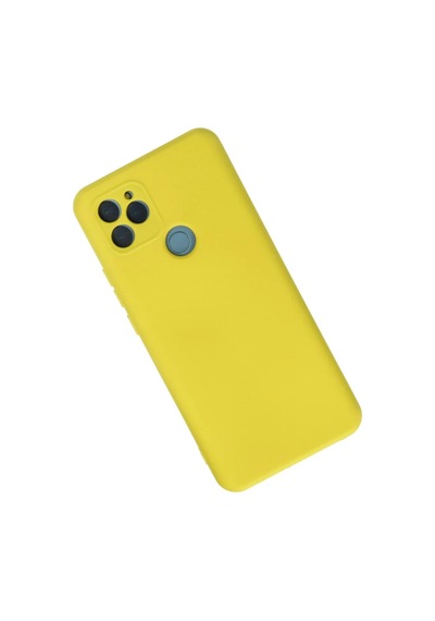 General Mobile Gm 21 Kılıf Nano İçi Kadife Silikon - Sarı 0.2M-Çok Renkli