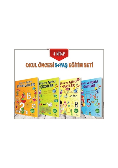 Okul Öncesi Etkinlikler Dizisi 4 Kitap - Ahmet Altay - Parıltı