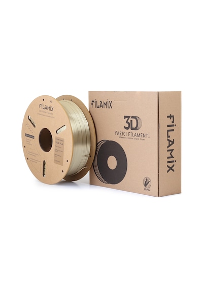 Filamix Silk Pla Bronz Filament 1.75mm 1 Kg