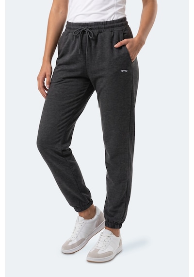 Slazenger Merya I Kadın Slim Fit Antrasit Eşofman Altı