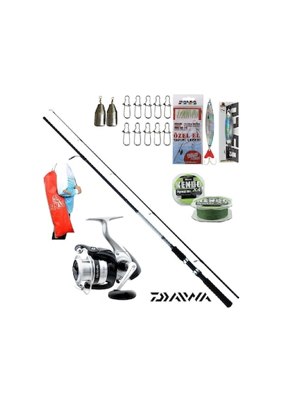 Sweepfire 240cm 20-40gr Daiwa Strikeforce 4000-b Spin Olta Takımı Seti