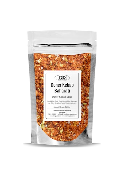 Tos The Organic Spices Döner Kebap Baharatı 250 G