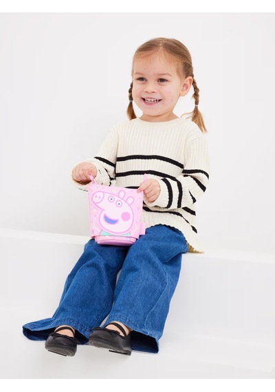 Peppa Pıg İç İçe Geçmeli Katlanır Kalem Kutusu Pembe