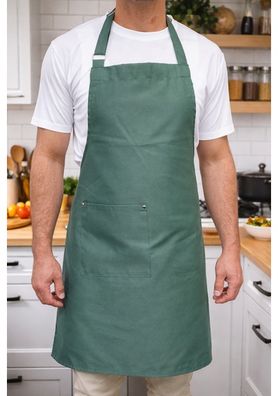 Mutfak Önlüğü Barista Kafe Kasap Restaurant Yeşil