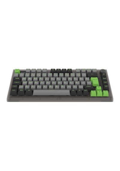 Hawk Gaming Hk610 Gateron Switch Rgb Lcd Tri-mode Kablosuz/bluetooth %75 Gaming Klavye