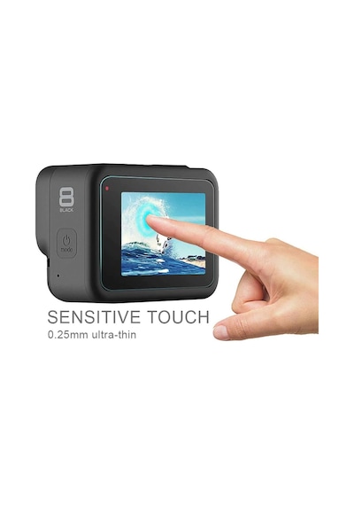 Gopro Hero 8 Uyumlu Lcd Ekran Ve Lens Koruyucu