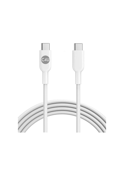 C4u Type-c To Type-c Pd 60w Data Ve Şarj Kablosu 1 Metre - Beyaz