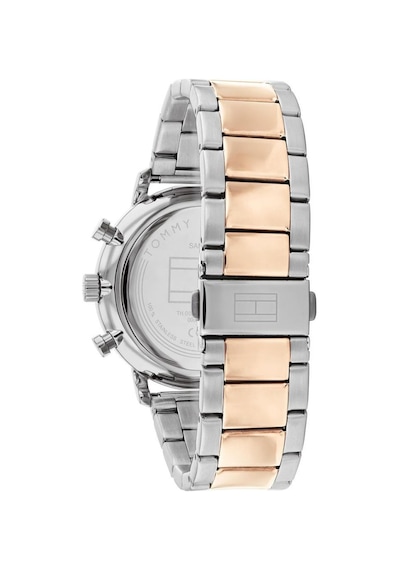 Tommy Hilfiger Th1710570 Quartz Çelik Rose/gri Siyah Kadran 44 Mm Erkek Kol Saati