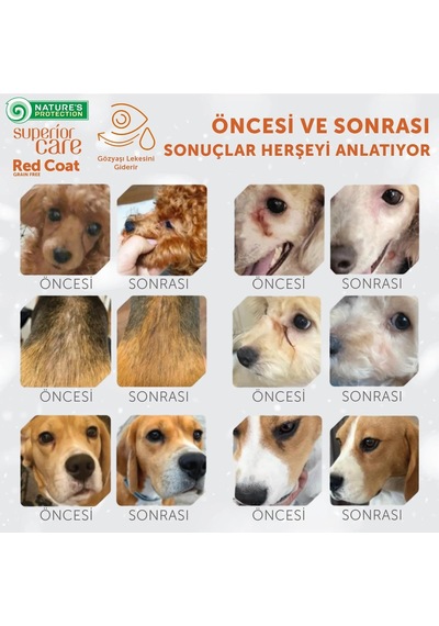 Superior Care Kızıl/kahverengi Tüylü Köpekler İçin Tahılsız Kuzulu Küçük Irk Köpek Maması 1,5 Kg