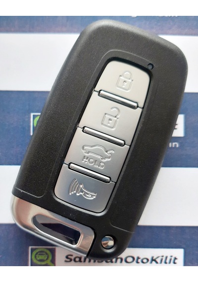 Kia Smart Kumanda Kabı 4 Tuşlu Logolu