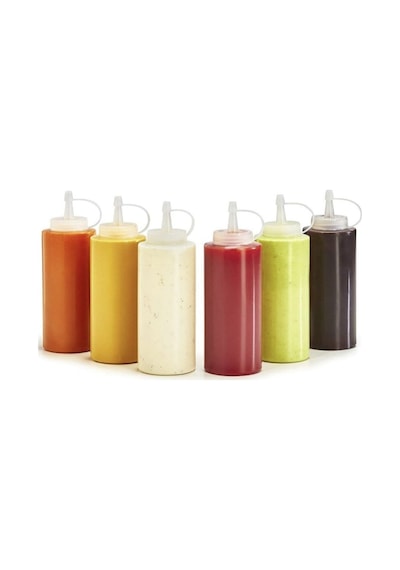 Buffer Şeffaf Kapaklı Sızdırmaz Yağlık Sosluk Şişesi Plastik Yağdanlık 400 Ml Ap-9028 Diğer