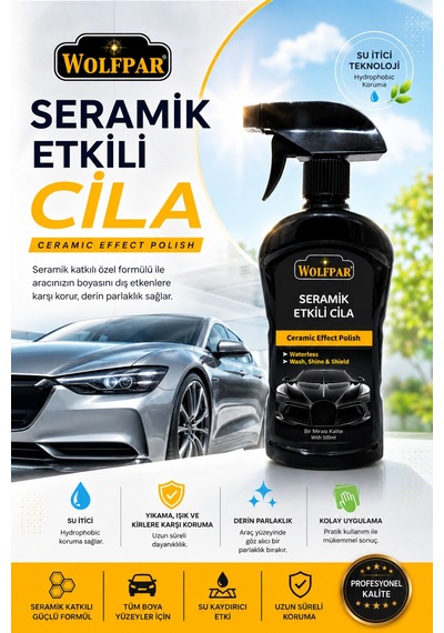 Seramik Etkili Cila