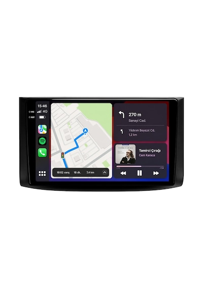 Chevrolet Aveo 2007-2012 Android Multimedya Carplay Android Auto Navigasyon Kameralı 8gb Ram 128gb 9"