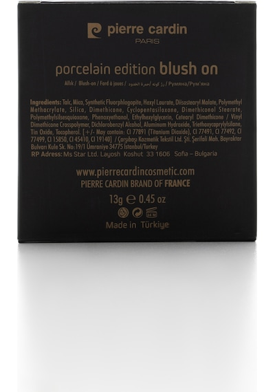 Pierre Cardin Porcelain Edition Blush On Allık 917 Nectar