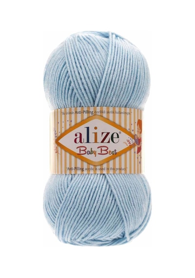 Alize Baby Best El Örgü Bebe Ipi 40 Mavi
