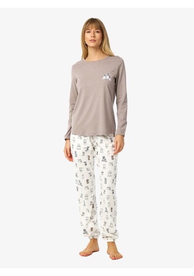 Blackspade Kadın Pijama Takımı 52265 - Vizon
