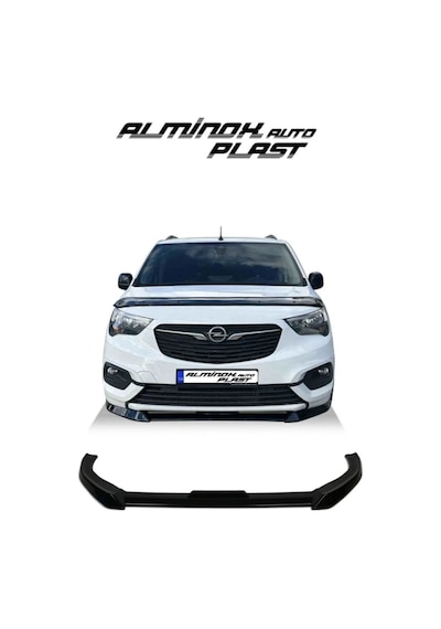 Opel Combo E 2019-2024 Ön Tampon Lip Piano Black