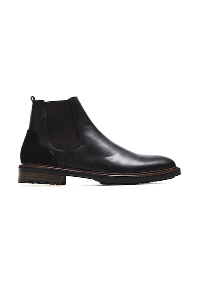 Bot Erkek 1124 005 Wk-john May Orkut Suede Black Siyah