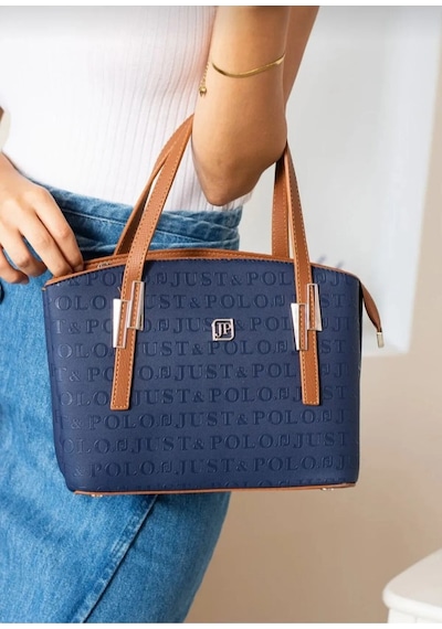 Just Polo Kadın Yeni Sezon El Ve Omuz Çantası 234079mh Lacivert Taba