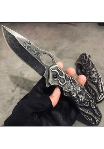 Kurt Pençe Kamp Çakı Füme