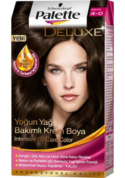 Palette Saç Boya sı4 - 0 Kahve