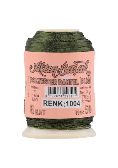 Hubrendy Tedarik 3 Adet Altınbaşak Oya Ve Dantel İpi 20 Gr - Royaleks - No: 338 - 062 - 1004
