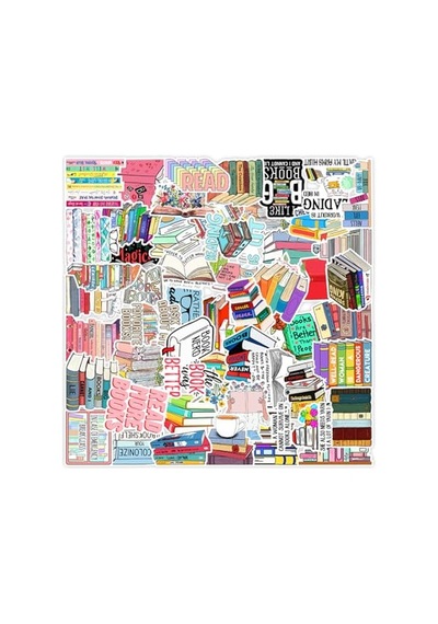 Giftmoda 25'li Su Geçirmez Opak Sticker Seri : 6 Abanoz