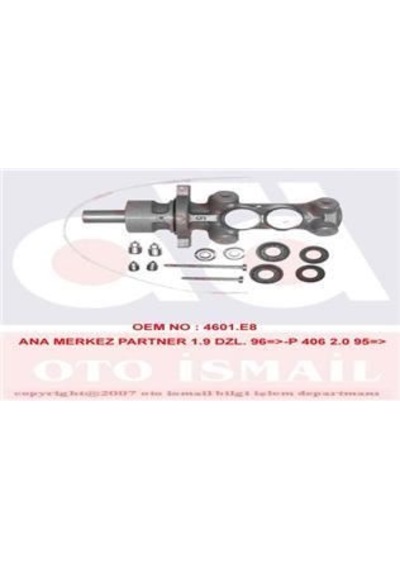 TRW PMK466 FREN ANA MERKEZİ 406 PARTNER / BERLINGO 23,81mm