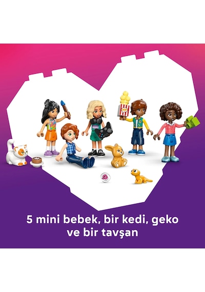 LEGO® Friends Heartlake Şehri Friends Kulüp Evi 42689 - 8 Yaş Üzeri Çocuklar için Minifigür İçeren Oyuncak Yapım Seti (794 Parça)