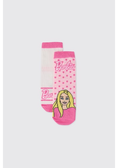 Panço Kız Çocuk Renkli Barbie Çorap 2612gk11013