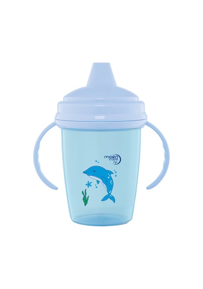 Life Enjoy Akıtmaz PP Alıştırma Bardağı Mavi 240 ML Mavi