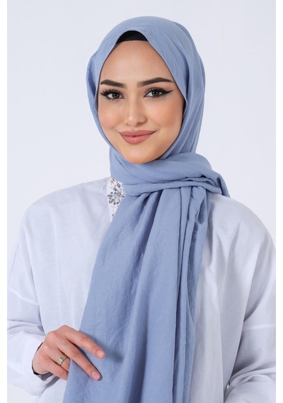 Harem Scarf Amor Şal - Kot Mavi Kot Mavi
