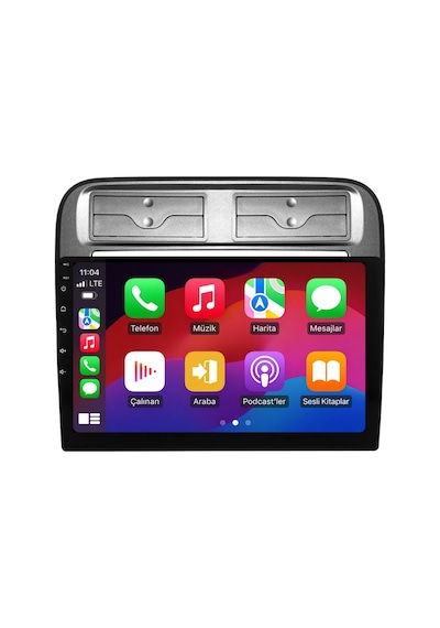 Fiat Punto 2006-2012 Android Multimedya Carplay Android Auto Navigasyon 10gb Ram 256gb Pro 9"