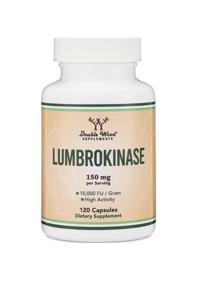 Double Wood Lumbrokinase Enzymes 120 Capsul.39. Aromasız
