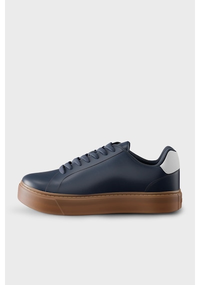 Calvin Klein Deri Logolu Sneaker Ayakkabı Ym0ym014350zv Erkek Ayakkabı Ym0ym01435 0zv Lacivert-kahve Calvin Klein Deri Logolu Sneaker Ayakkabı Ym0ym014350zv Erkek Ayakkabı Ym0ym01435 0zv Lacivert-kahve