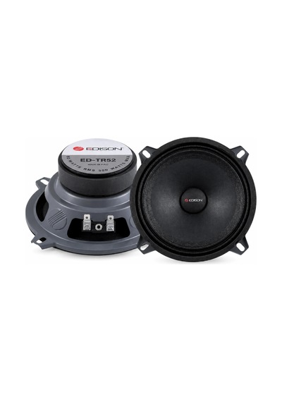 Edison Ed-tr52 5.25" 13 Cm Midrange Hoparlör 1" Voice Coil 80w Rms 300w Max 4 Ohm Takım