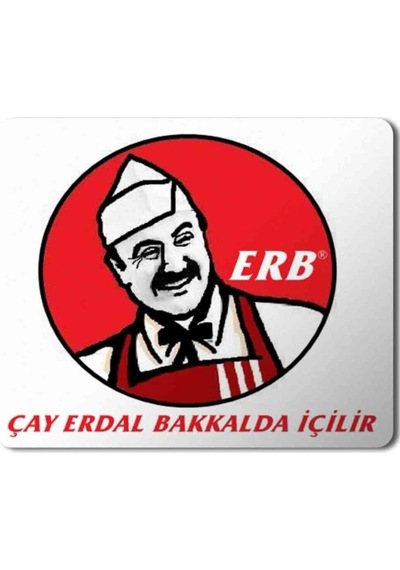 Çay Erdal Bakkalda İçilir Erb Baskılı Mouse Pad Mousepad.jpg