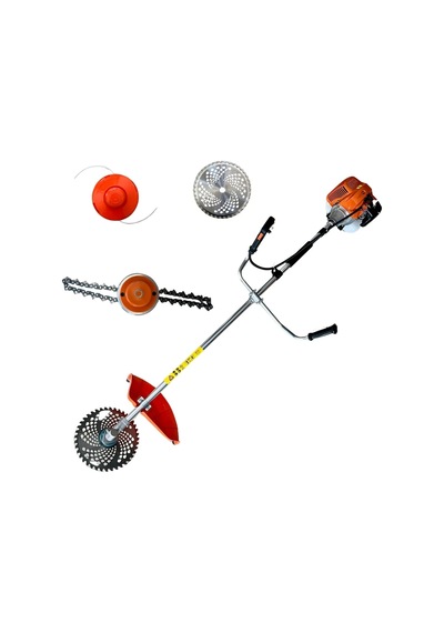 Yan Tip Benzinli 58 Cc 5.9 Hp Motorlu Ot Çalı Tırpanı Ultra Profesyonel