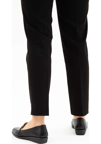 Relax Anatomic Kadın Hakiki Deri Siyah Comfort Ayakkabı 611 E2252 Bn Ayk Y19 Black/vernıce Black Siyah