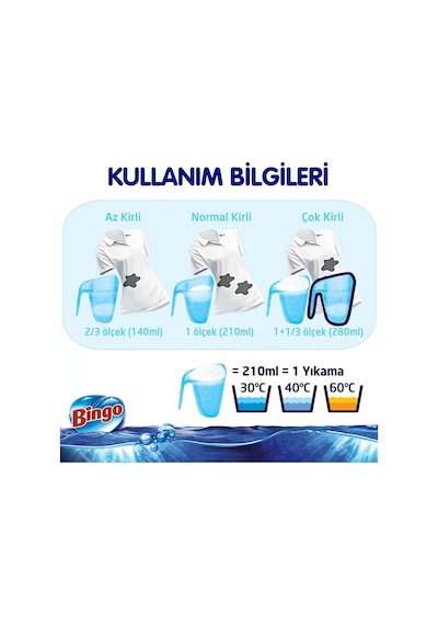 Bingo Matik Sık Yıkananlar Toz Çamaşır Deterjanı 60 Yıkama 9 KG