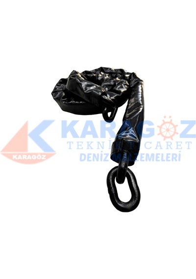 Motorsiklet Zinciri Kılıflı Kesilmez Zincir 13 MM - 2 MT