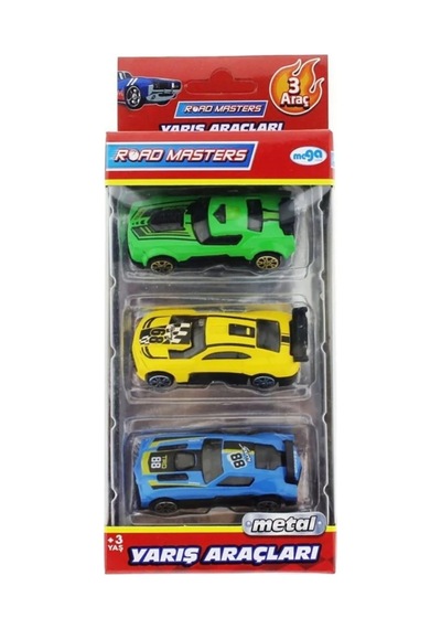 Mega Road Masters Yarış Arçları 3'lü - 5 Adet Tarı